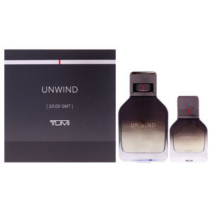 Unwind by Tumi for Men 2 Pc Gift Set 6.8oz EDP Spray, 1oz EDP Spray